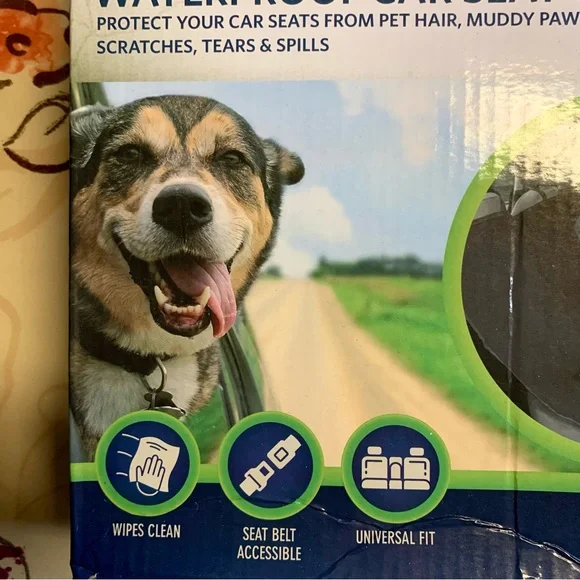 💜 Waterproof Hammock Style Car Seat Cover for Dogs - NWT - Picture 6 of 13